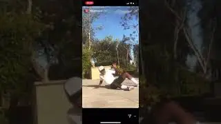 Tyler the Creator actually skating