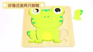High Quality 3D Wooden Puzzle Baby Cartoon Animal Traffic Jigsaw Early