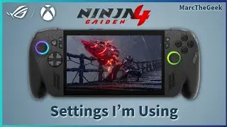 Ninja Gaiden 4 Gameplay & Settings I'm Using on ROG XBOX Ally X