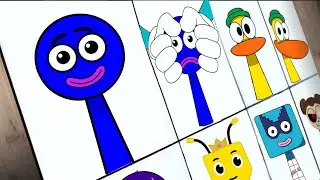 Drawing My Incredibox Sprunki OC: Circle (from Save The Shapes) | My Sprunki OC 