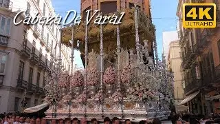 REINA DE LOS CIELOS C/GUILLEN DE CASTRO SEMANA SANTA MÁLAGA 2018