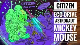 A Fun Mickey Mouse Astronaut Citizen Eco-Drive Watch
