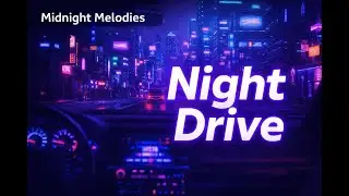 Moonlight Circuit | Electronic Synthwave Background Music (1 Hour)