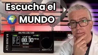 🤔&iquest;La mini radio m&aacute;s impresionante del a&ntilde;o? - 📻 Lo recibe TODO AM/FM/LSB/USB - AMNVOLT ATS MINI V4