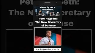 Pete Hegseth : The New Secretary of Defense! #petehegseth