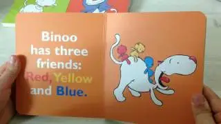 Binoo in Color. 지니와 함께 영어책 읽기 Reading books with Jinny