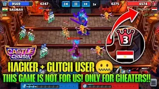 Castle Crush: Epic Battle - Gameplay Walkthrough - Reality Of Cheaters + Glitch User! (Android, iOS)