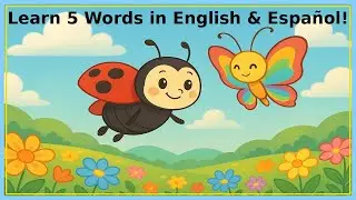Luna the Ladybug Finds Her Wings | Bilingual Bedtime Story for Kids
