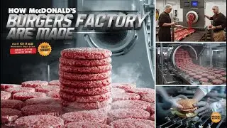 How McDonald’s Makes Millions of Burgers: Inside the Industrial Supply Chain (Full Process)
