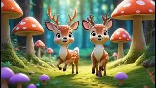 Fallow Deer Go Leap Leap Leap | Nursery Rhymes for Kids & Baby Songs
