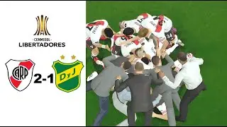 RIVER PLATE VS DEFENSA Y JUSTICIA COPA LIBERTADORES SEMIFINAL IDA