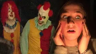 Chasing a Creepy Clown at Night Caught on Camera! (Actual Footage)