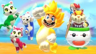 Super Mario 3D World + Bowser's Fury - Secret Final Boss & Ending