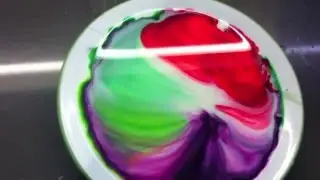 Milk + Food Colouring + Soap in Slow Motion - TheSlowerMotion