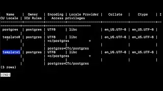 POSTGRESQL 04 - Default Databases and Extensions