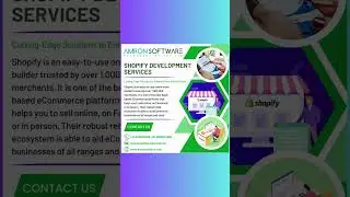 Shopify Development Services | E-commerce Development in Shopify | Amron Software Technologies