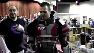 Commander Shepard Cosplay at the Clermont Comic Con 2015