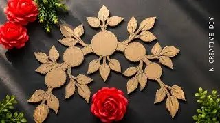 Rose Paper craft wall hanging | Paper flowers wall decor | Diy room decor | Home decoration ideas