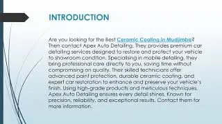 Best Ceramic Coating in Mudjimba