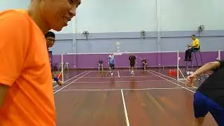 9Jul23 4Seasons Tournament Tan Heap Chee/Chang Boon Aun in Action (110yrs)
