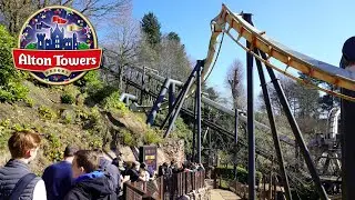 Alton Towers Opening Day Vlog 2022