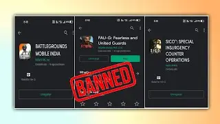 Faug And Battleground Mobile India & Sico
