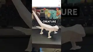 paper Namib desert gecko, the creature you are&hellip;&hellip;. #lowpoly #papercrafting #papercrafts