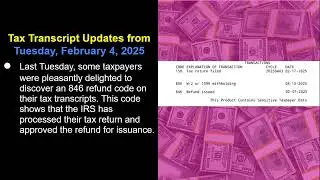 2025 IRS Tax Refund Update: New Refunds Approved, Tax Processing, Tax Topic 152, Notices