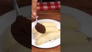 Agrega cafe a la banana y el resultado te sorprendera #receta #banana #receta