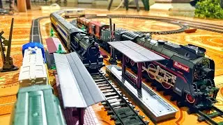 Super Heavy Train Traffic Flow! Trains Pass by Without Stopping