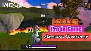 Noob Lobby lo PRO Player Mass Gameplay 😱💥 @IndusGame   #indus #indusbr #indusbattleroyale 