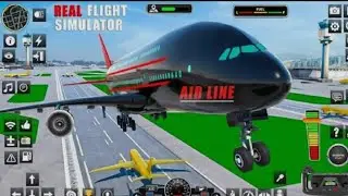🌍Open World Flight Simulator | Explore Cities, Mountains & Real Airports android game 