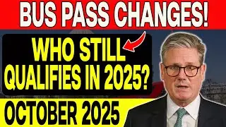 UK Pensioners Shocked: New Bus Pass Rules Start Oct 1, 2025!