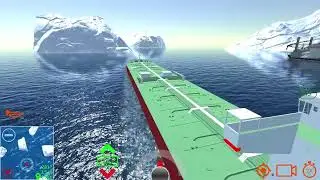 Потопление танкера - симулятор управления кораблем