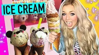 I FOUND A ICE CREAM VENDING MACHINE AT THE ARCADE!!!