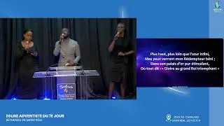 1er Culte | CULTE DES JEUNES De BETHESDA | 27 Décembre 2025 | Past. Lucson Bernard