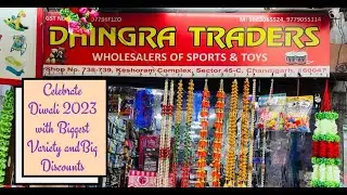 Chandigarh’s shopping vlog | Diwali items 2023 Sale #diwalishopping @Market_Vlogs