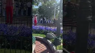 Disneyland flag ceremony
