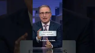 Goodbye Eric Adams #lastweektonight