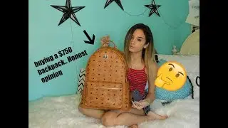 Обзор рюкзака MCM.. (как отличить настоящий рюкзак MCM от поддельного)