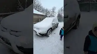 Cold start dacia duster diesel #coldstart #offroad #automobile #offroading
