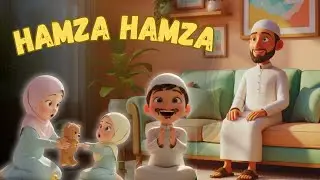 Hamza Hamza Yes Baba |  Johny Johny yes papa islamic version | Teaching Good Manners