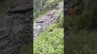 #manimaheshkailashyatra #2025 | Bharmour to chamba road   #landslide #news #update #cloudburst