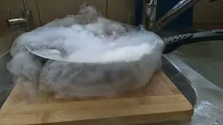 Amazing sounds by boiling Dry Ice