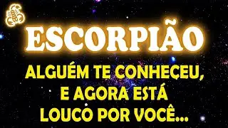 ♏️ESCORPIÃO 🦂 Alguém te conheceu, e agora é LOUCO por você...
