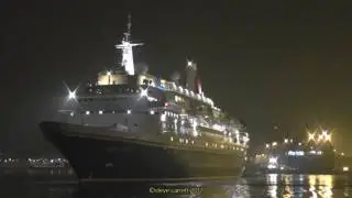 Boudicca Sailaway from City Cruise Terminal Southampton 8/1/17