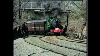 Australian steam locomotive 3642 - Katoomba tour - October 1991