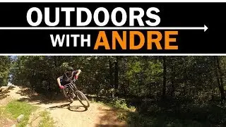 I survived my first downhill mountain bike experience