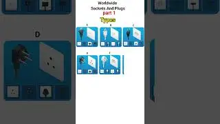 Electrical Plugs And Sockets Types #electrical #sockets #plug #electronic #shorts