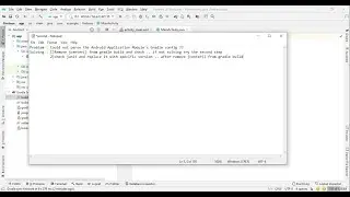 Could not parse the Android application Module's Gradle Config | Android Studio